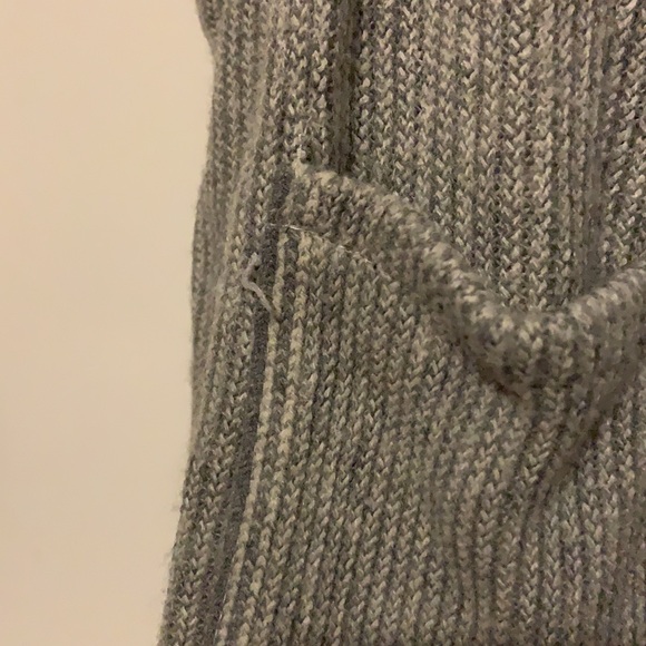 Knit Cowl Pullover Sweater w/ Fringe AS IS - Picture 3 of 9